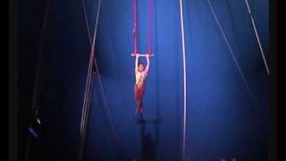 Trapeze artist Caroline Belli in Circus Sunrise