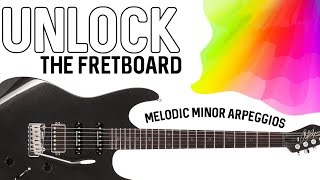 Unlock the guitar fretboard with these arpeggios! 🔐
