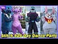 Stitch 626 Day Dance Party With Angel Captain Gantu Hämsterviel Magic Kingdom 6 26 25