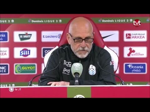Tours FC vs Brest 1-1 : Interview de G. Zoonekynd