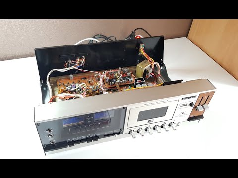 JVC KD-S200 MK-II - 1976' - Look inside - after repair/maintenance