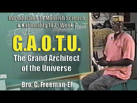 G.A.O.T.U: The Grand Architect of the Universe - Pt. 1/2 (4Jul97)