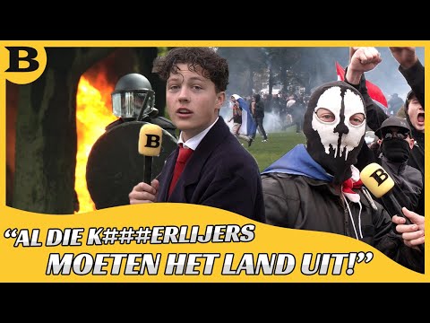 DUTCH PEOPLE READY FOR AZCs: THE HAGUE ON FIRE