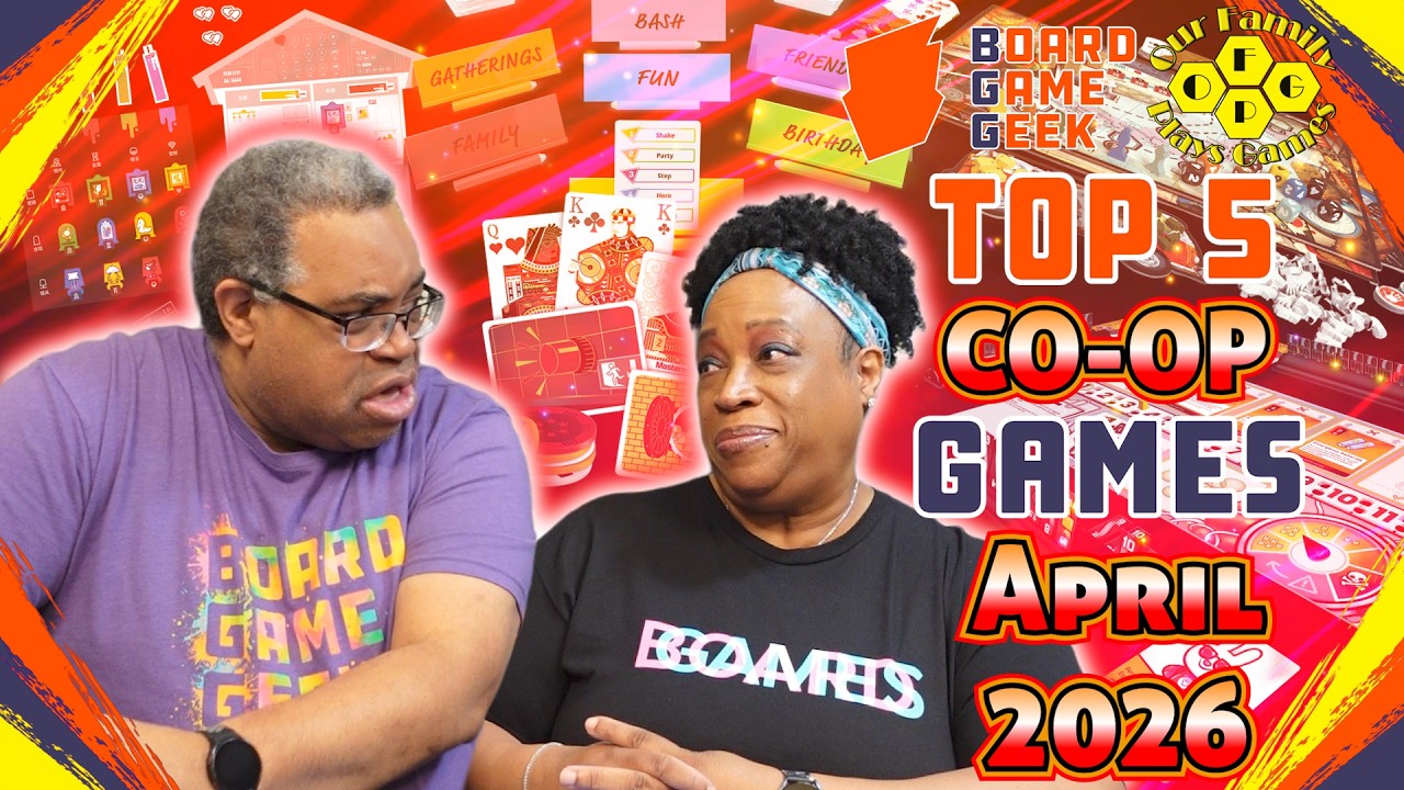 Top 5 Games for April 2026 - Top 5's w/ Our Family Plays Games