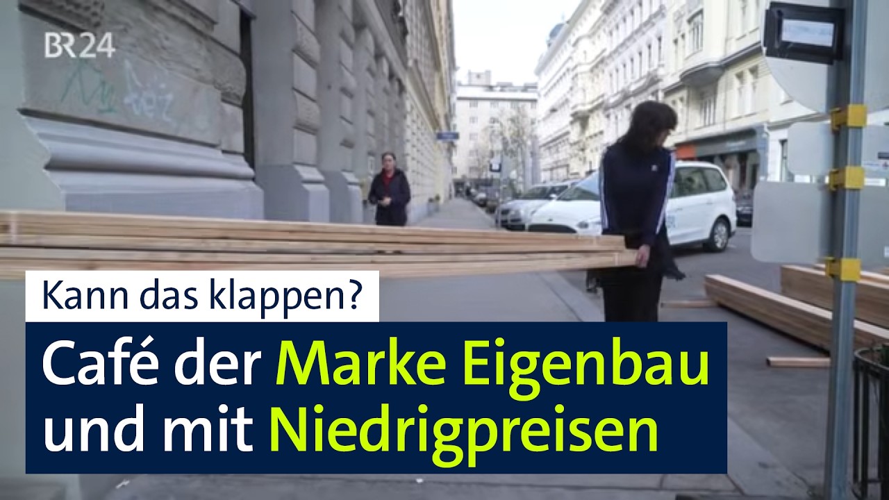 Zusammengeschustert und "so billig wie möglich": Studenten eröffnen Café mit Niedrigpreisen | BR24