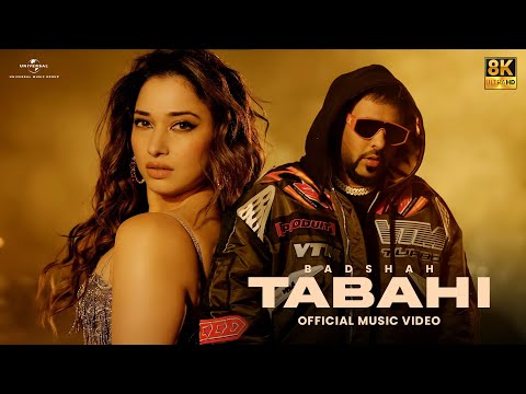 Badshah - Tabahi (8K Music Video) | Tamannaah Bhatia | Dance Song 2025