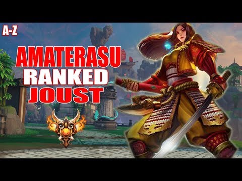 SMITE A-Z Ranked Joust 3v3 Amaterasu Hybrid Tank Build