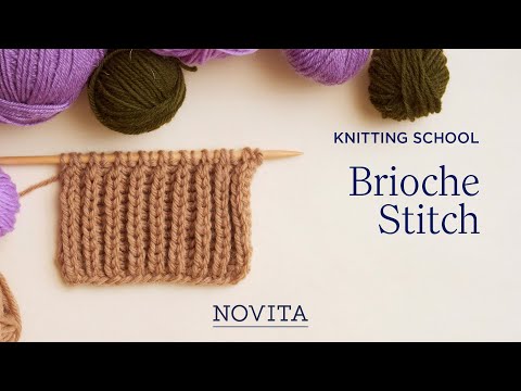 Novita Knitting School Brioche Decrease