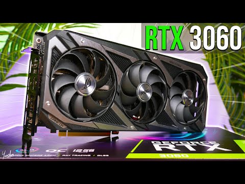 ASUS ROG Strix NVIDIA GeForce RTX 3060 OC Edition Gaming Graphics 