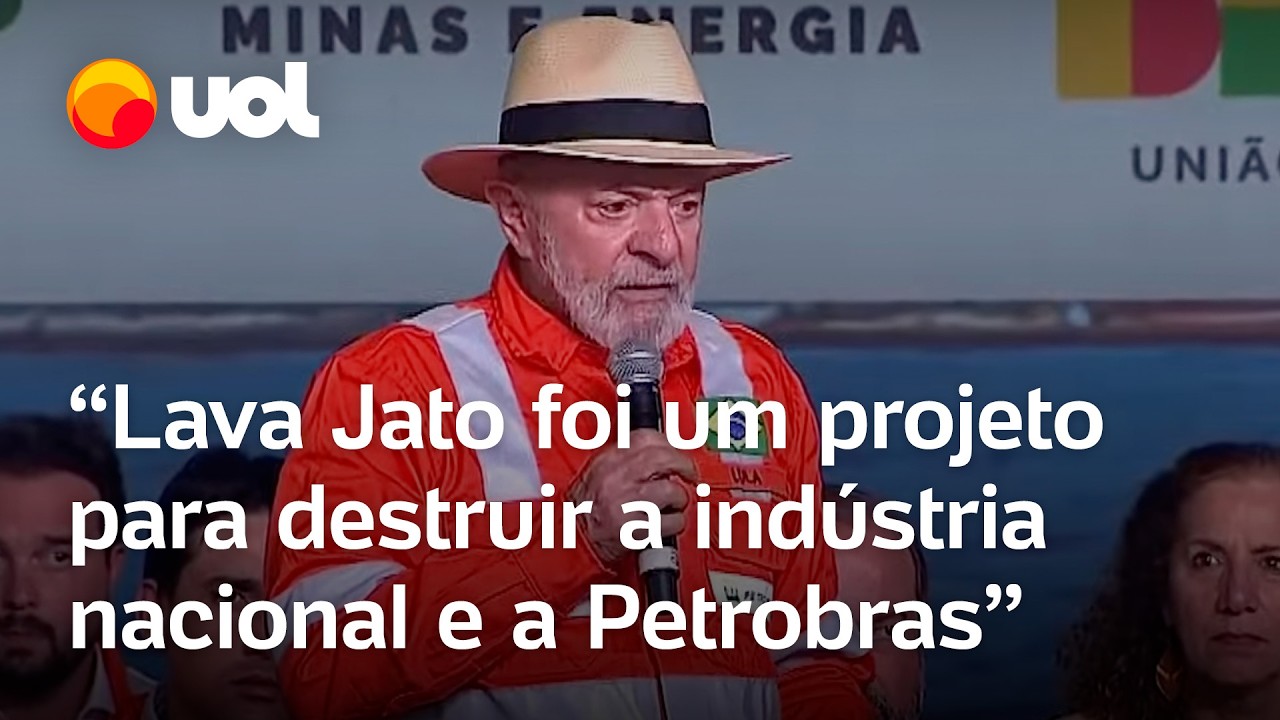 Lula ataca operação Lava Jato e reclama das privatizações: 'Tentaram destruir a indústria nacional'