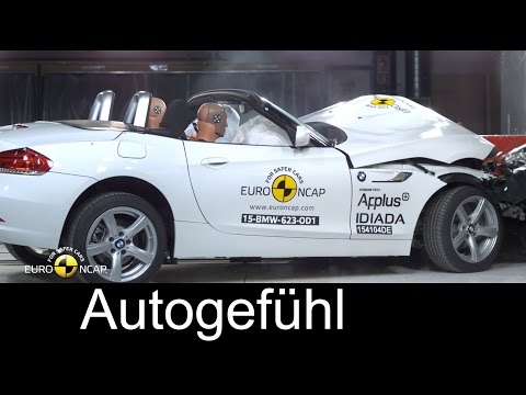 BMW Z4 Roadster fails at Euro NCAP crash test - Autogefühl