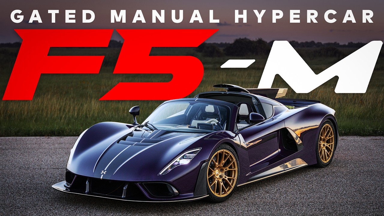 2031 HP. Manual. Open Top. | Hennessey Venom F5-M