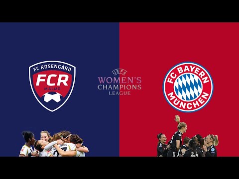 FC Rosengård vs FC Bayern - Women's Champions League (UWCL) - Quarter Finals (2nd Leg) 01/04/2021