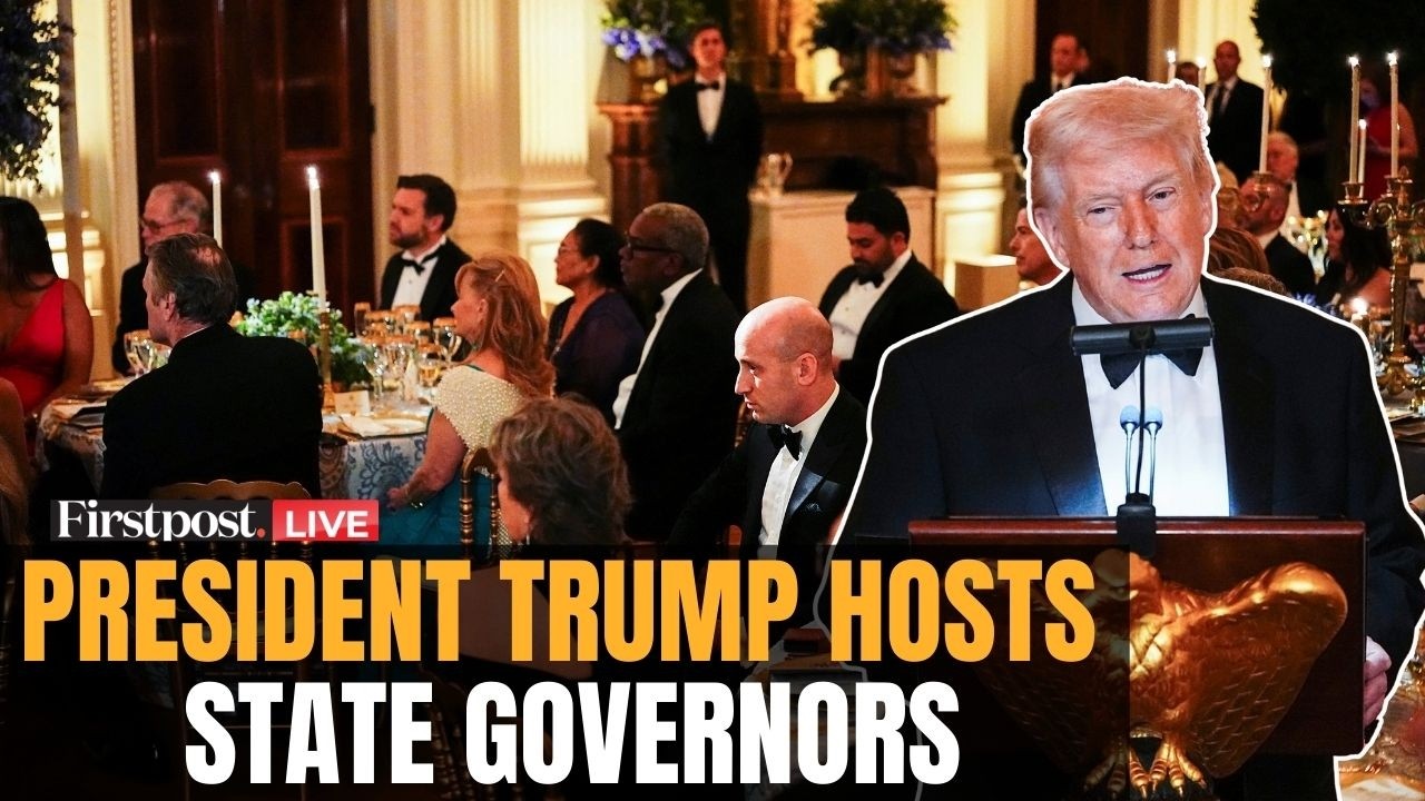 LIVE: President Trump and First Lady Melania Trump Host 2026 Governors Dinner at White House | N18G