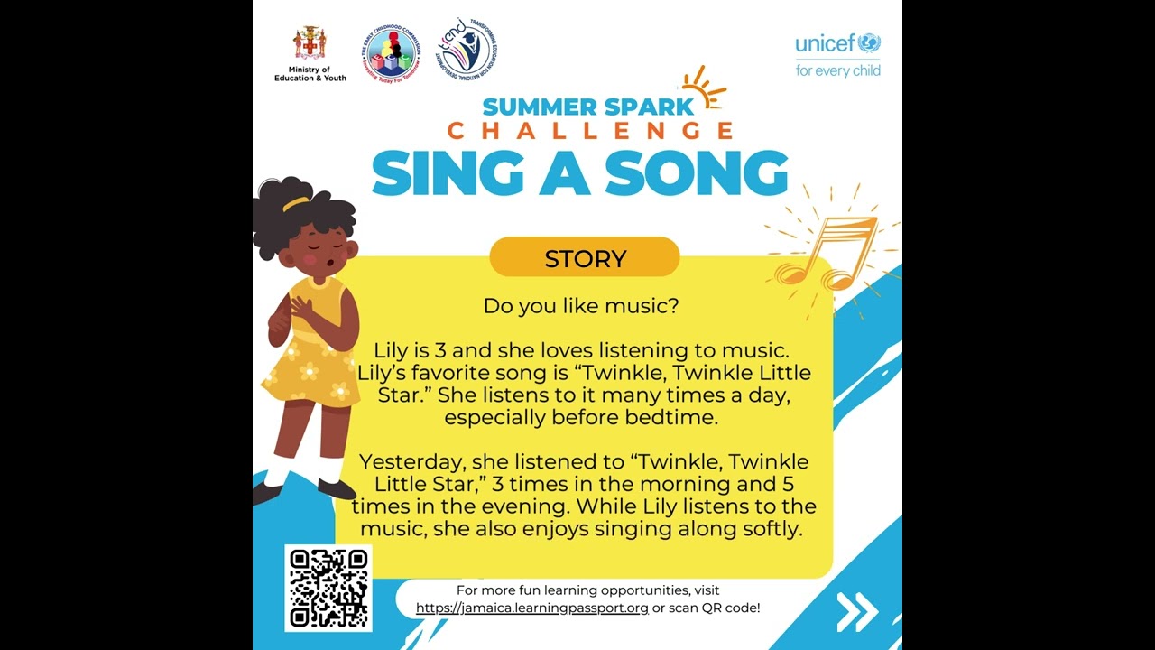 Summer Spark Challenge - Question 6 - Sing a Song