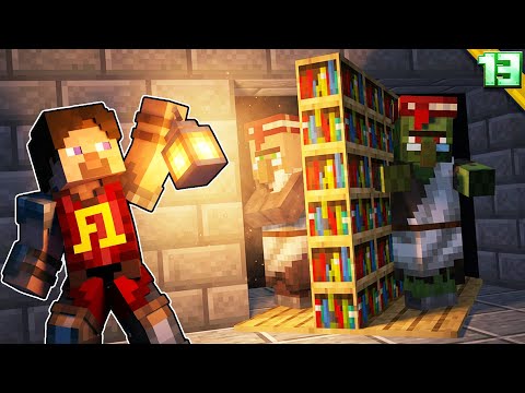 Ich baue eine geheime Bibliothek in Minecraft - Craft Attack 13