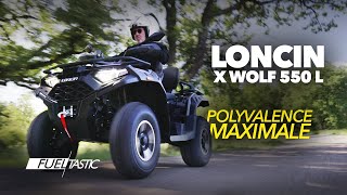 Essai Loncin X Wolf 550 L - le baroudeur multitâche
