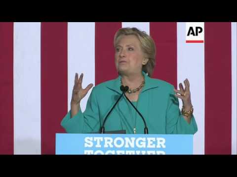 Clinton Says of FBI Review, 'Put it All Out'