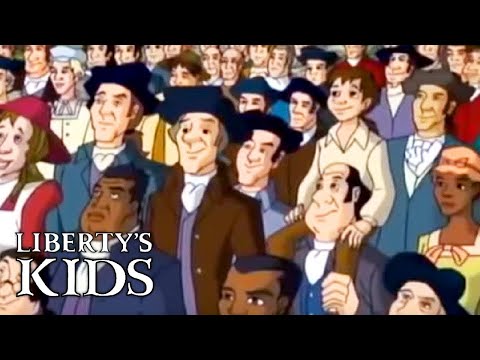 🇺🇸 Liberty's Kids 140 - 4th of July Special! WE THE PEOPLE with Washington - Educational Cartoons