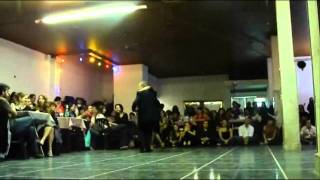 MARTA ANTON Y EL GALLEGO MANOLO EN FLOREAL MILONGA 01 (CANYENGUE)