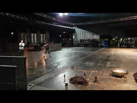 NC-Flammensäule, orange, 3 Sek. / 3,0 m