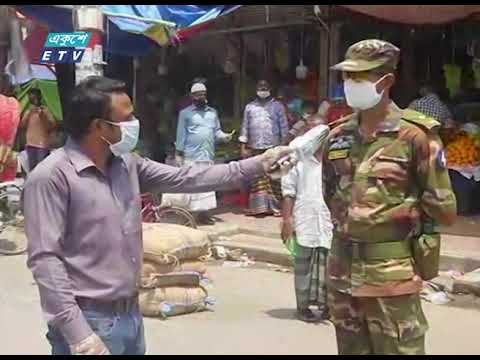 রাজধানীর মালিবাগ কাঁচাবাজারের করোনা পরিস্থিতি জানাচ্ছেন আতিদ্য মামুন | ETV News