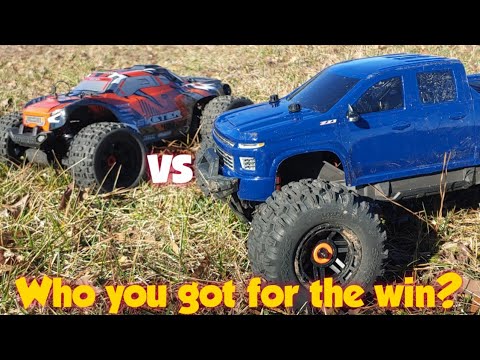 Team Corally Sketer and Traxxas Maxx V2 - who you got?