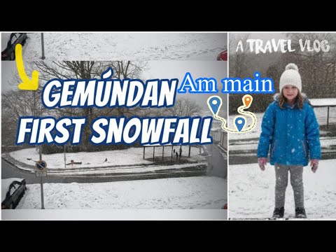 Gemünden am Main First Snowfall A Winter Wonderland Experience! ​Finally First Snow in Winter 2026🇩🇪