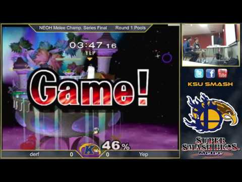 NEOH Melee CS Final - R2 Pool D1 - DerfMidWest (P1) vs Yep (P3)