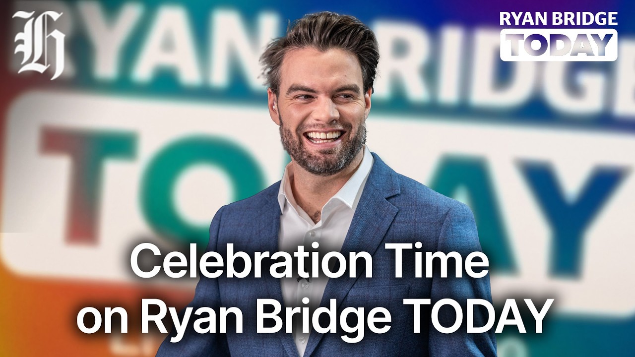It's celebration time on Ryan Bridge TODAY | Ryan Bridge TODAY