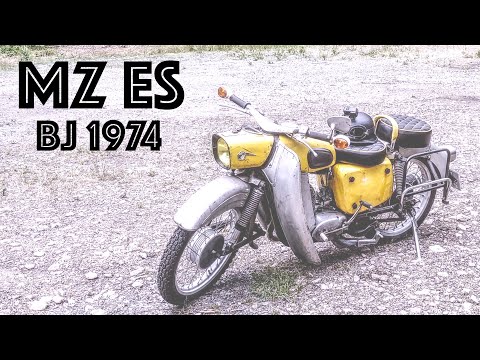 Kleine Proberunde mit der MZ ES 125