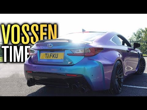 NEW WHEELS FOR THE LEXUS RCF!