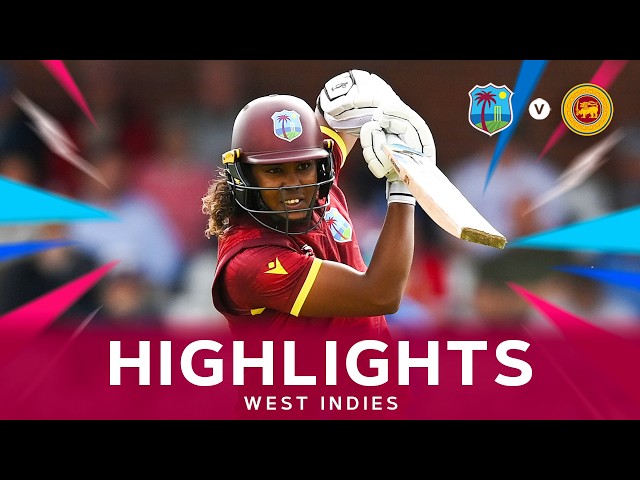 Highlights | West Indies Women v Sri Lanka | 3rd CG United ODI Highlights | West Indies Women v Sri Lanka | 3rd CG United ODI