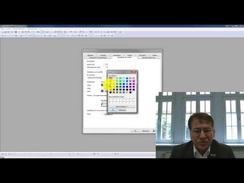 Vi Plan Grundeinstellungen