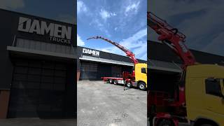 Volvo FH 540 FH 540 8x2 Effer 955 8S + JIB 6S vrachtwagen platte bak te koop - Foto 4 | Autoline NL Volvo FH 540 FH 540 8x2 Effer 955 8S + JIB 6S vrachtwagen platte bak | Foto 4 - Autoline