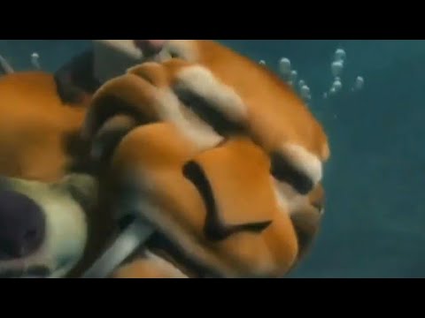 underwater scene scenes edit: ice age:the meltdown: diego underwater shots in slow motion