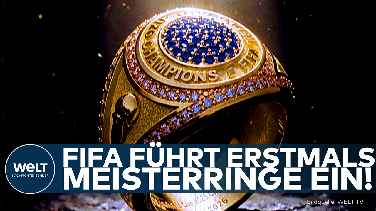FIFA-HAMMER: Goldener WM-Ring statt nur Pokal? FIFA enthüllt erstmals Meisterringe für Sieger!