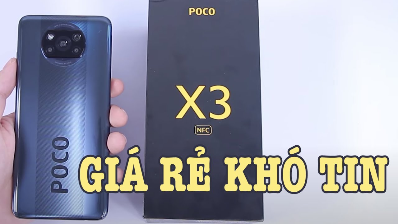 Mở hộp Xiaomi Poco X3 ĐẦU TIÊN Ở VIỆT NAM, SIÊU PHÁ GIÁ NGOẠN MỤC