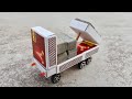 HOW TO MAKE MATCHBOX DUMP TRUCK TOY EASY MINI MATCHBOX TRUCK TOYS SANU TECH