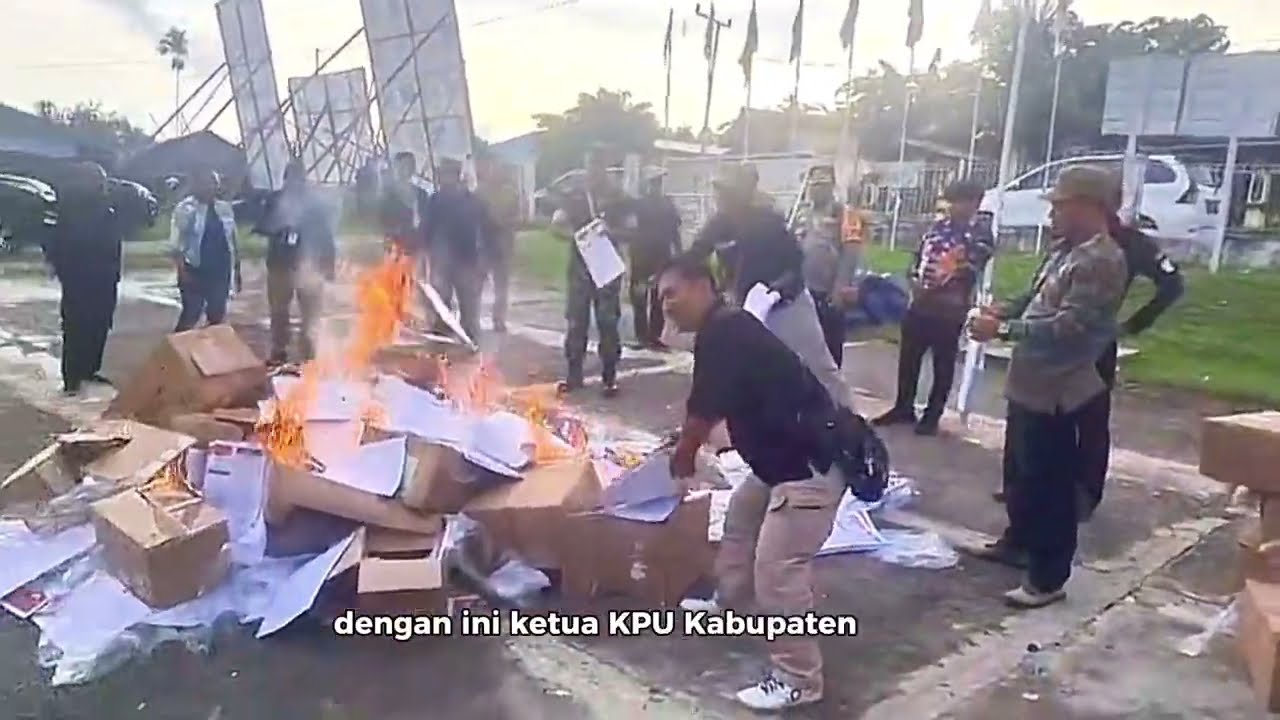 KPU Mappi Musnahkan Ribuan Surat Suara Lebih dan Rusak