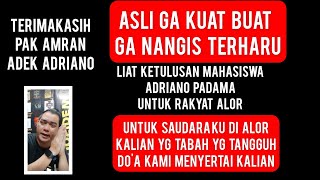 Download lagu TO MY BROTHERS AND SISTERS IN ALOR, STAY STRONG AND RESILIENT!! THANK YOU MR. AMRAN ADE PADAMA mp3
