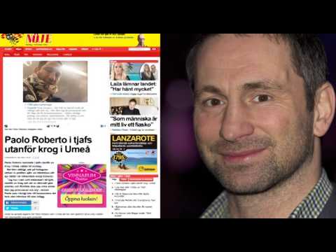 Paolo Roberto förs bort av vakter