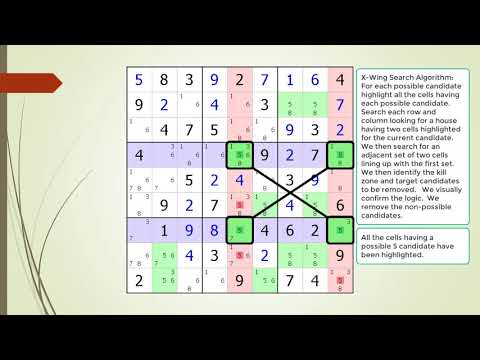 dxSudoku Quick Video #8   X-Wing