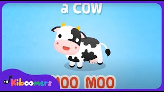OLD MACDONALD - The Kiboomers PRESCHOOL SONGS &amp; NURSERY RHYMES ABOUT ANIMALS #shorts #kidssongs