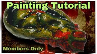 Realtime Painted Zombie Ear, Members Only