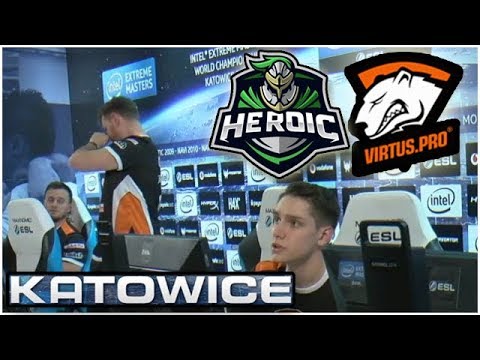 Virtus.pro(low) Highlights VS Heroic (IEM Katowice 2018)