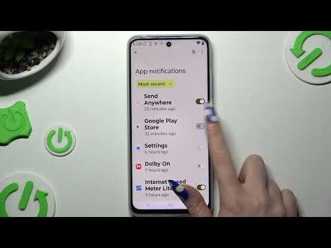 How to Turn On/Off App Notifications on Motorola Moto G15