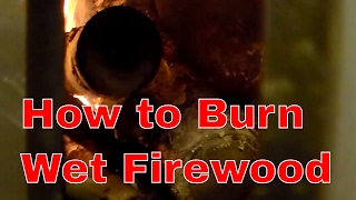 Best Way To Burn Wet Firewood