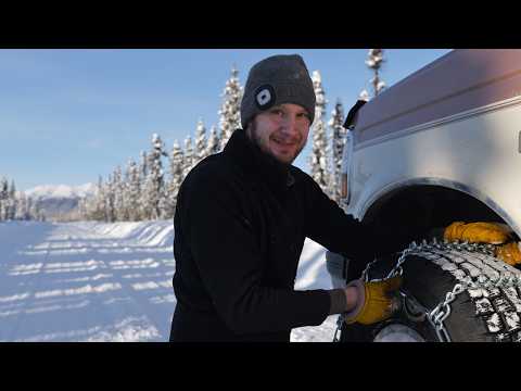 Snow Closed the Road to Our Cabin - We Built a Plow | Remote Alaska