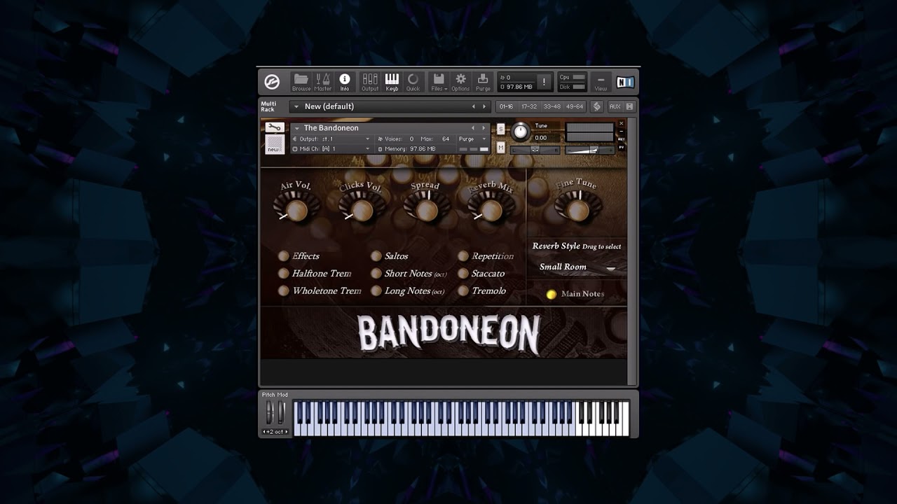 The Bandoneon // Kontakt Instrument // Contextual Demo